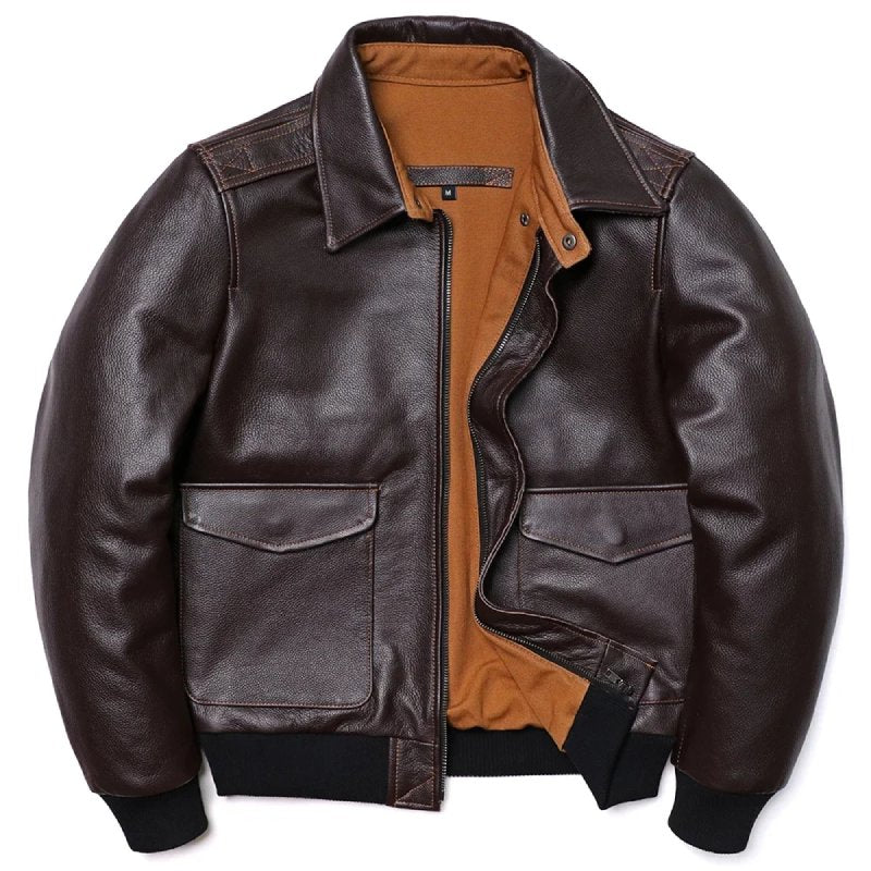 Men's Air Force Jacket™ | Natural Cowhide