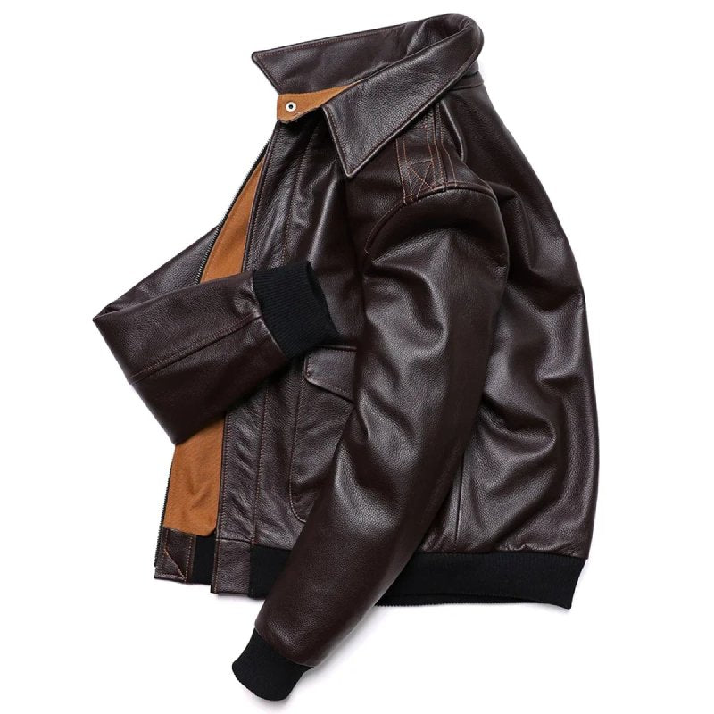 Men's Air Force Jacket™ | Natural Cowhide